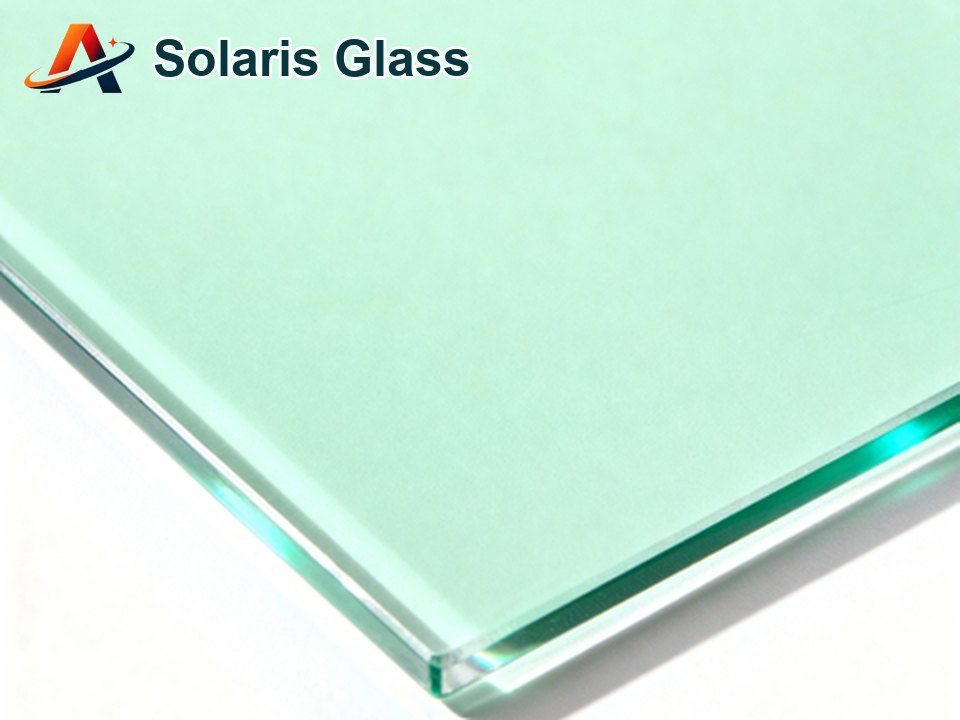 Green Coated Glass product sample