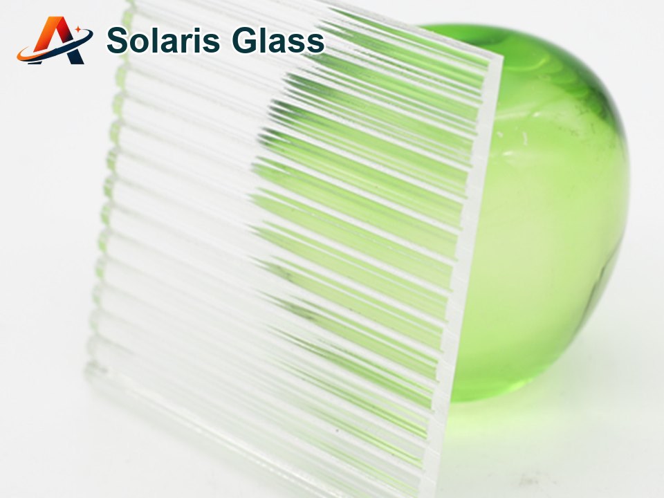Ultra-Clear Patterned Glass product sample