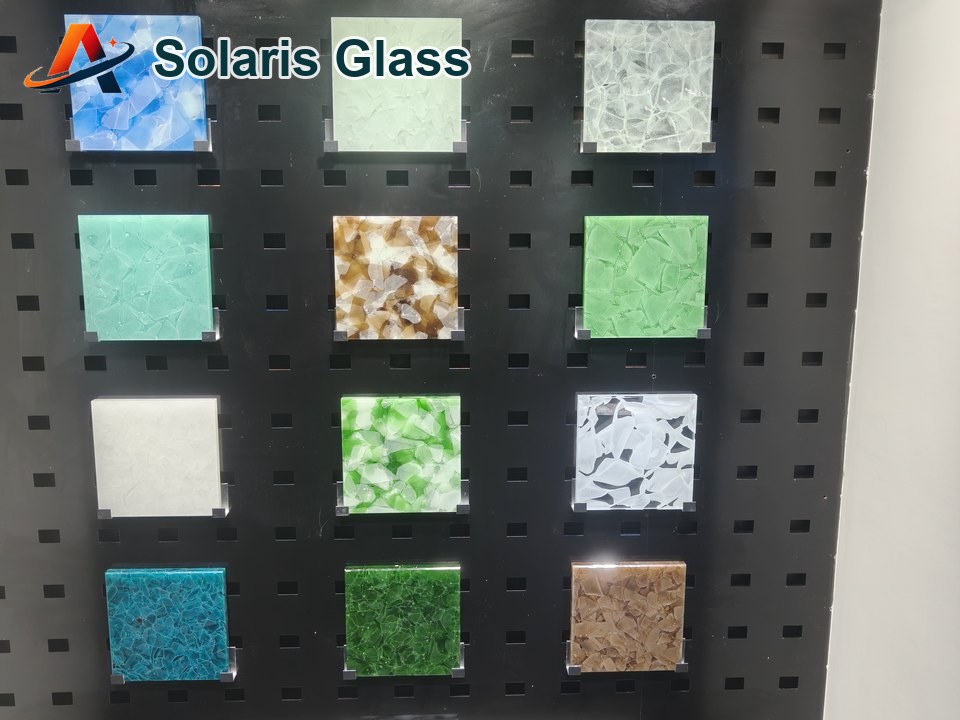 Recycled Glass (Jade Glass) product sample